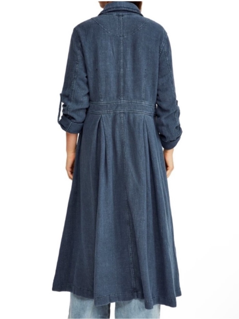 Free People Rainz Cuffed Duster Jacket/Dress - Picture 3 of 8
